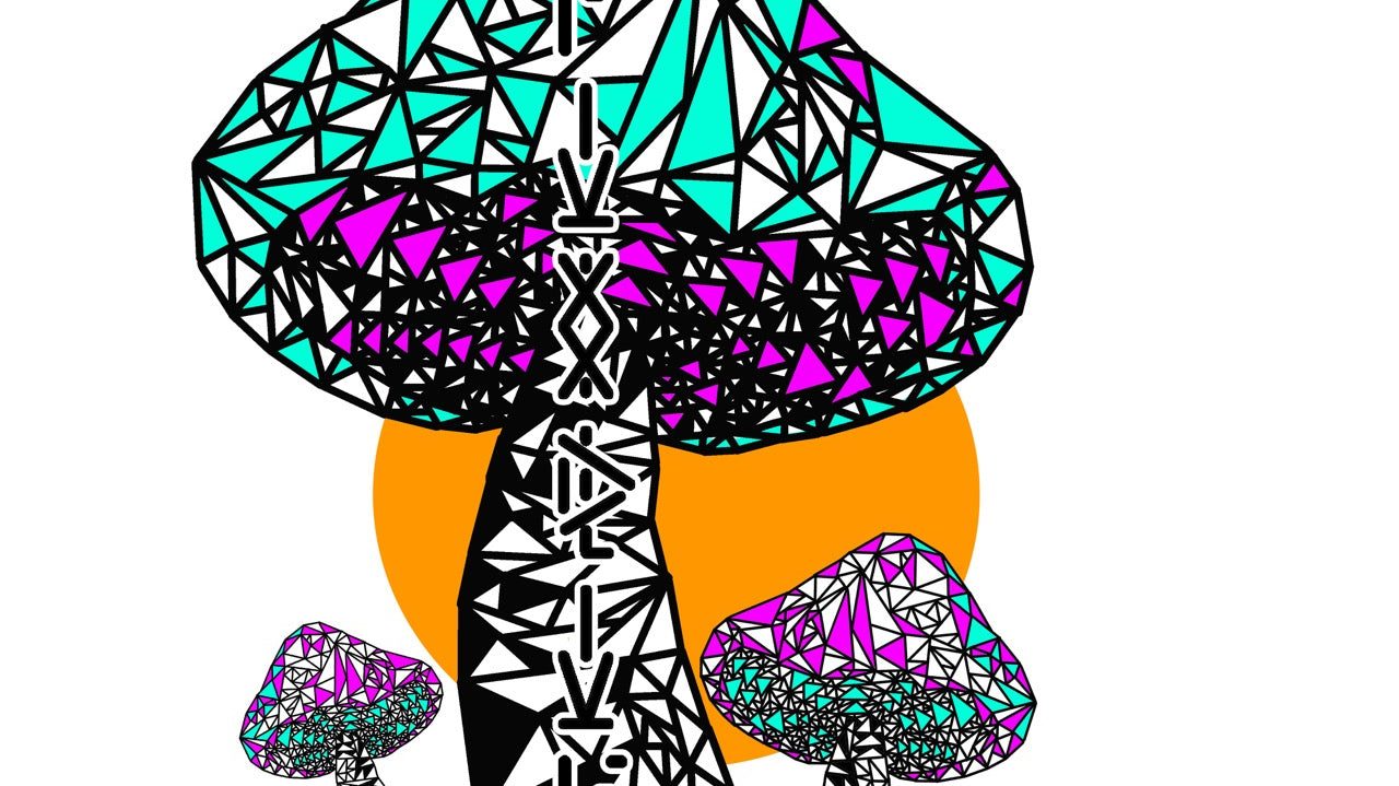 MUSHROOM GRAPHIC TEE